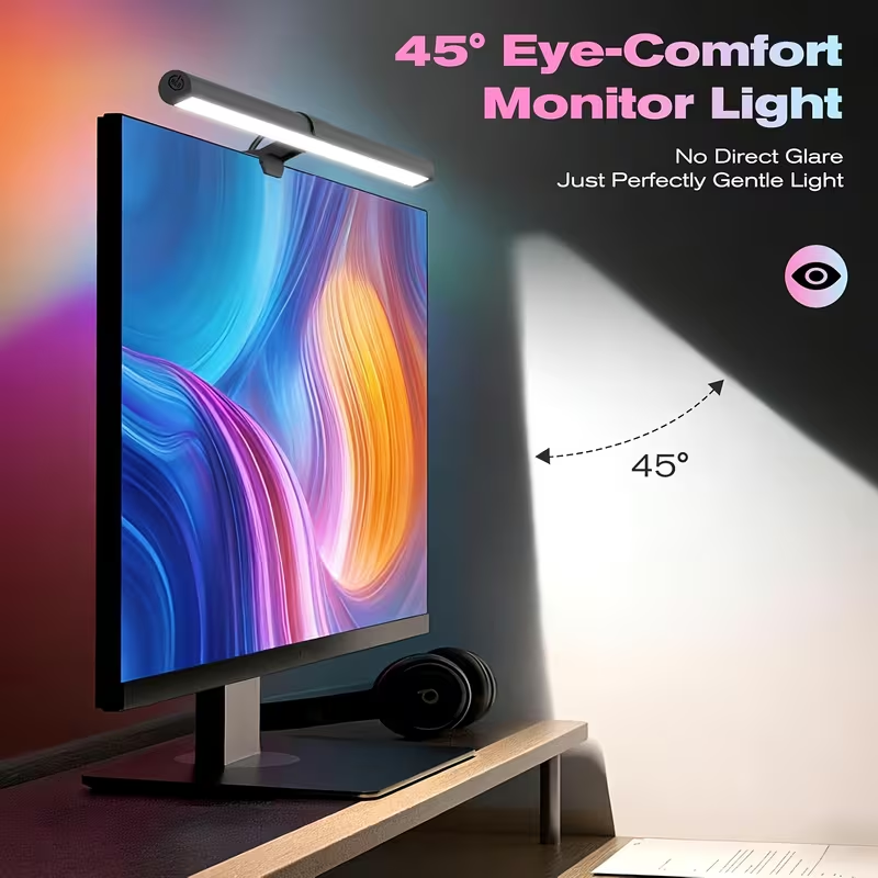 Led Gaming Light Strip - USB Powered LED Monitor Light Bar,