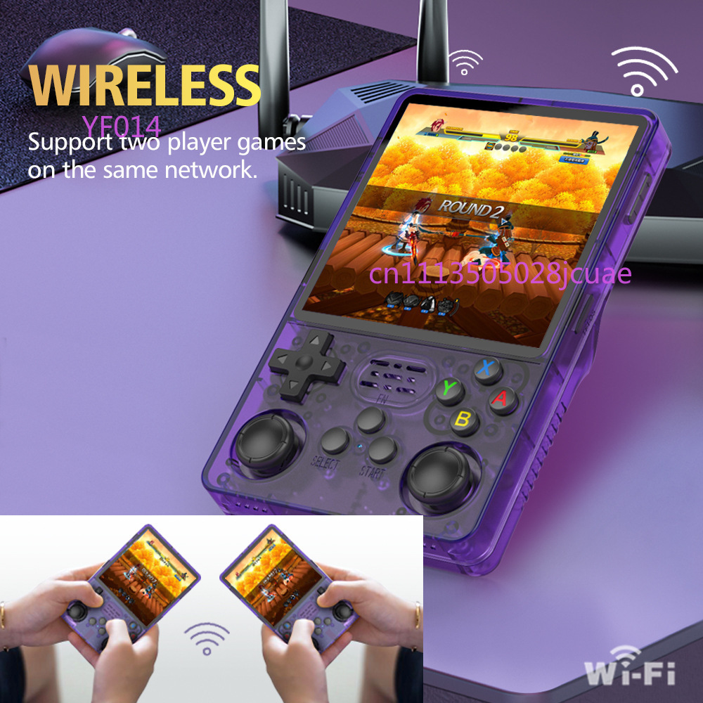 Gaming Console Portable - R36Plus Open Source Handheld Game Console