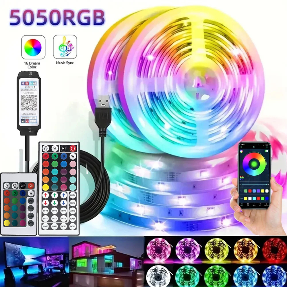 Led Gaming Light Strip - Smart RGB LED Gaming Light Strip