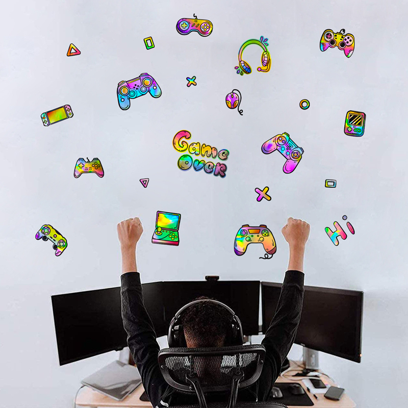 Laser Material Color Gradient  - Gaming Console Game Zone 评论和价格