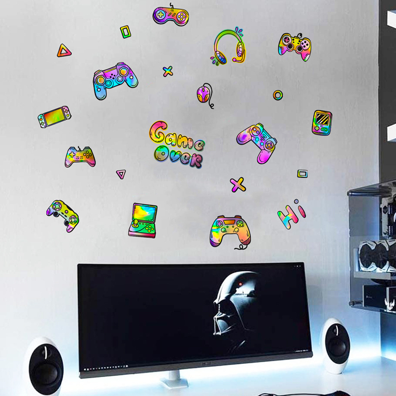 Laser Material Color Gradient  - Gaming Console Game Zone 评论和价格