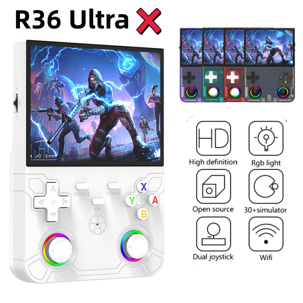New R36 Ultra X Handheld Retro - Gaming Console R36 评论和价格