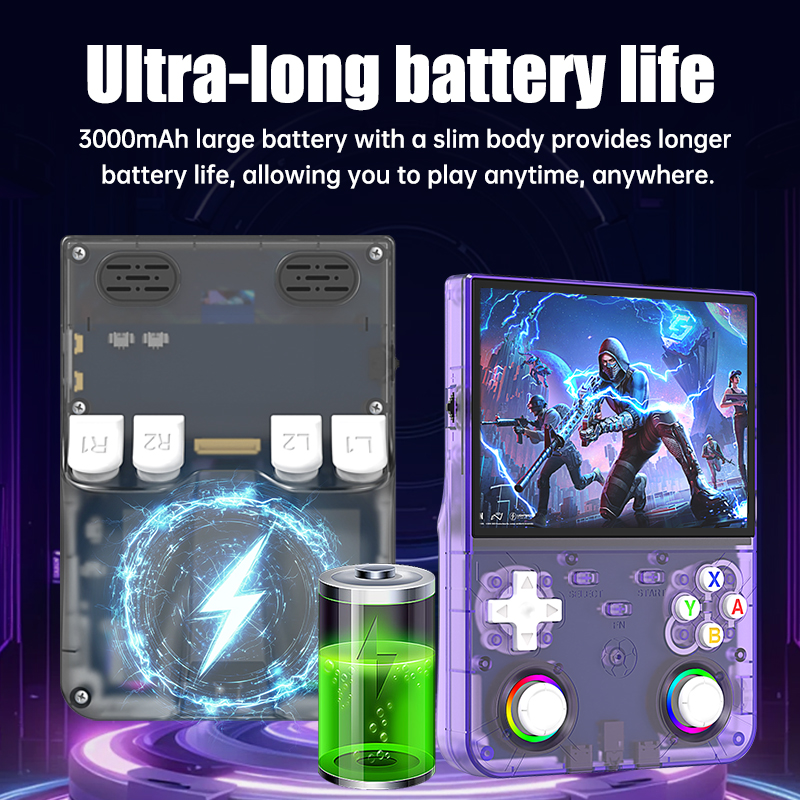 New R36 Ultra X Handheld Retro - Gaming Console R36 评论和价格