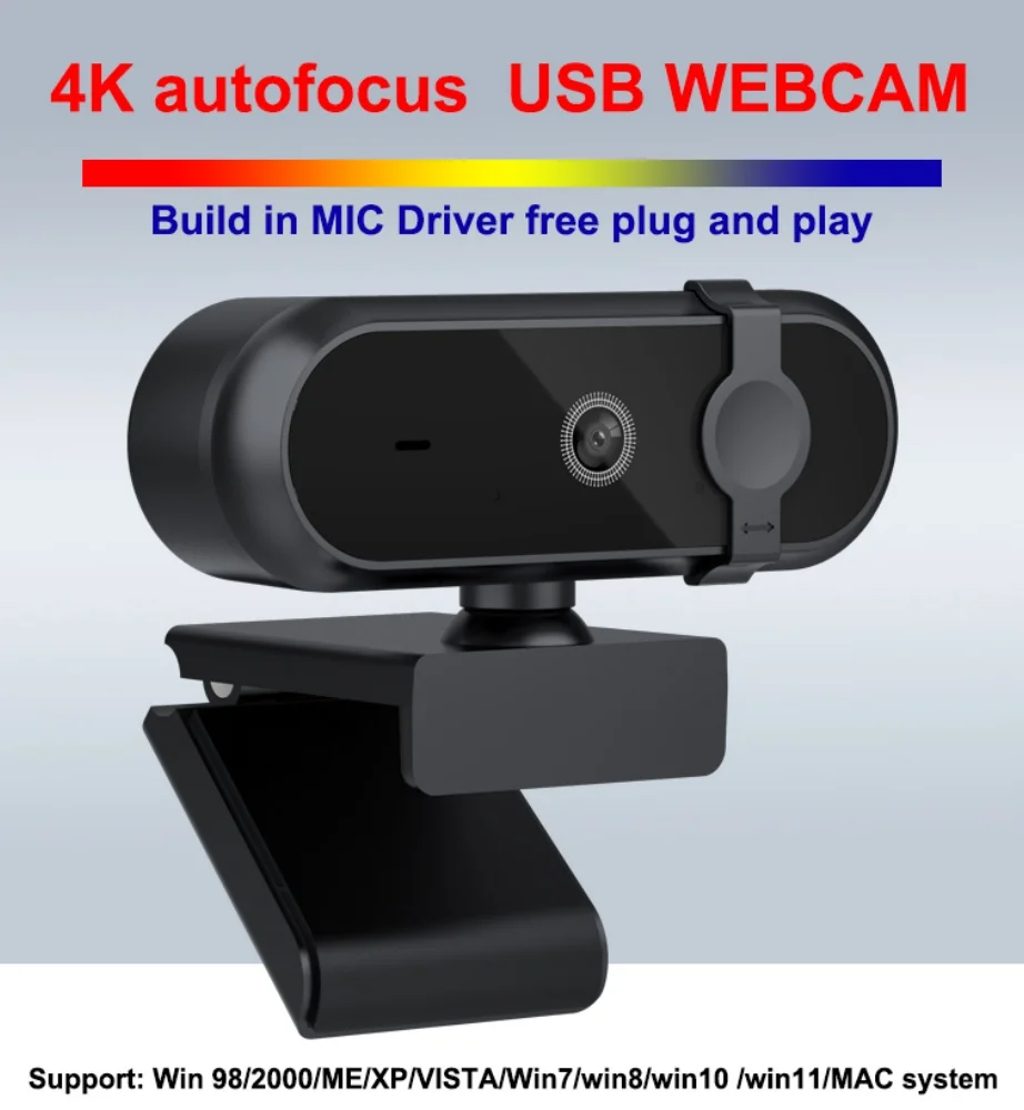 4K 2K Autofoucs Webcam 30fps F - Gaming Console Youtube 评论和价格