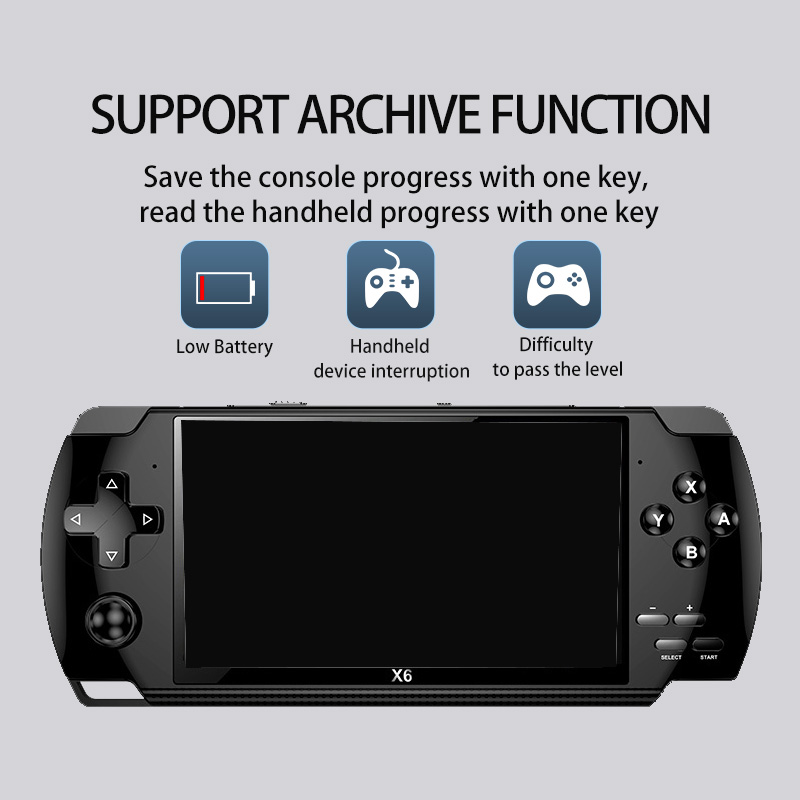 X6Handheld Retro Arcade Game C - Gaming Console Youtube 评论和价格