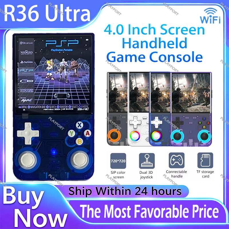 New R36 Ultra Retro Handheld G - Gaming Console R36 评论和价格