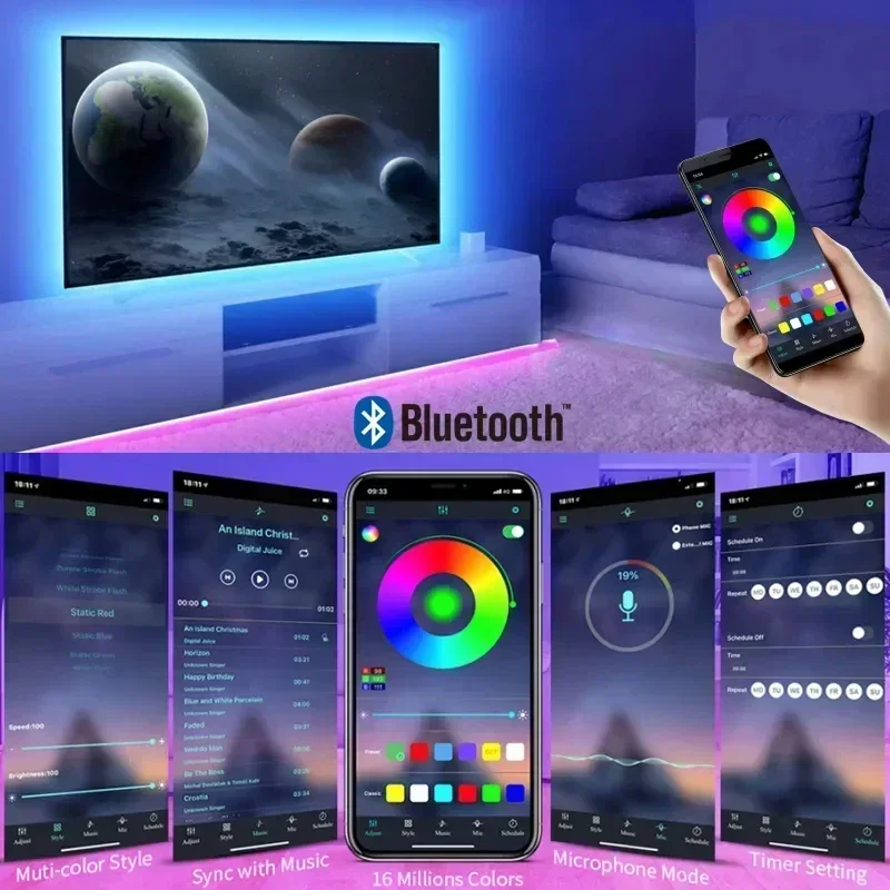 Smart RGB LED Gaming Light Str - Led Gaming Light Strip 评论和价格