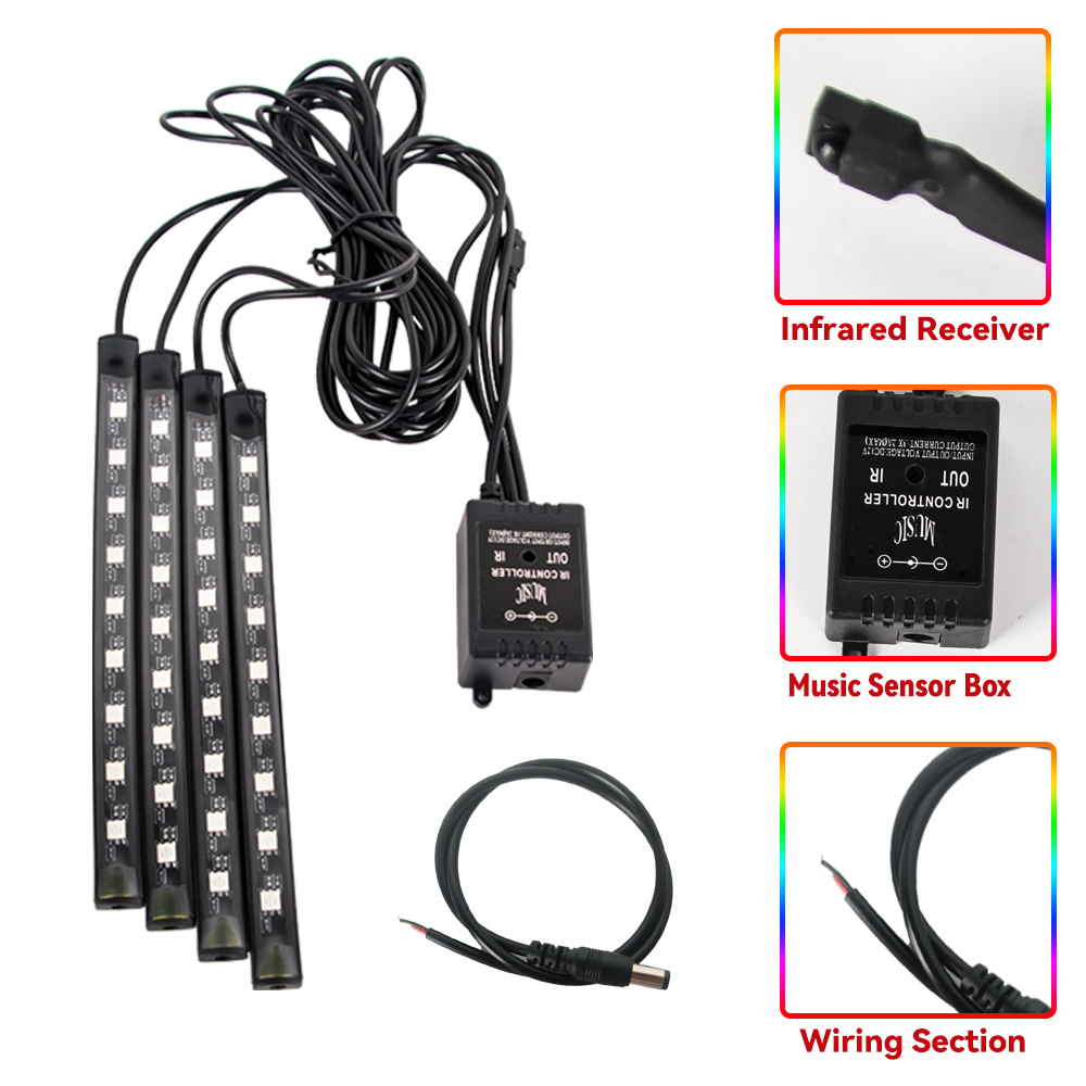 LED Motorcycle Car Atmosphere  - Led Gaming Light Strip 评论和价格