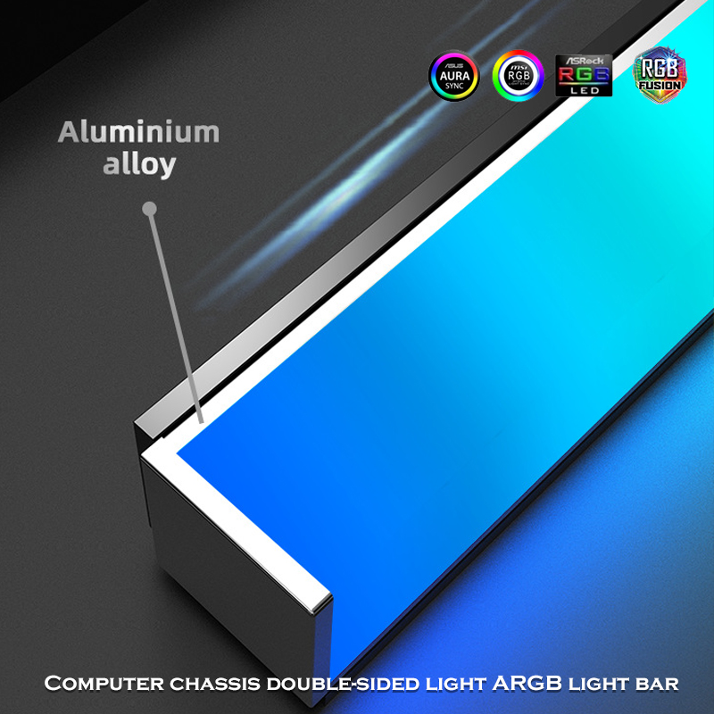 Desktop Computer Cabinet RGB L - Led Gaming Light Strip 评论和价格