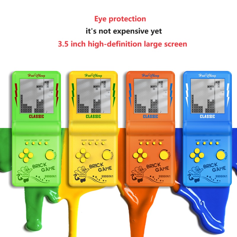 Russian Blocks Game Portable H - Gaming Console For 7 Year Old 评论和价格