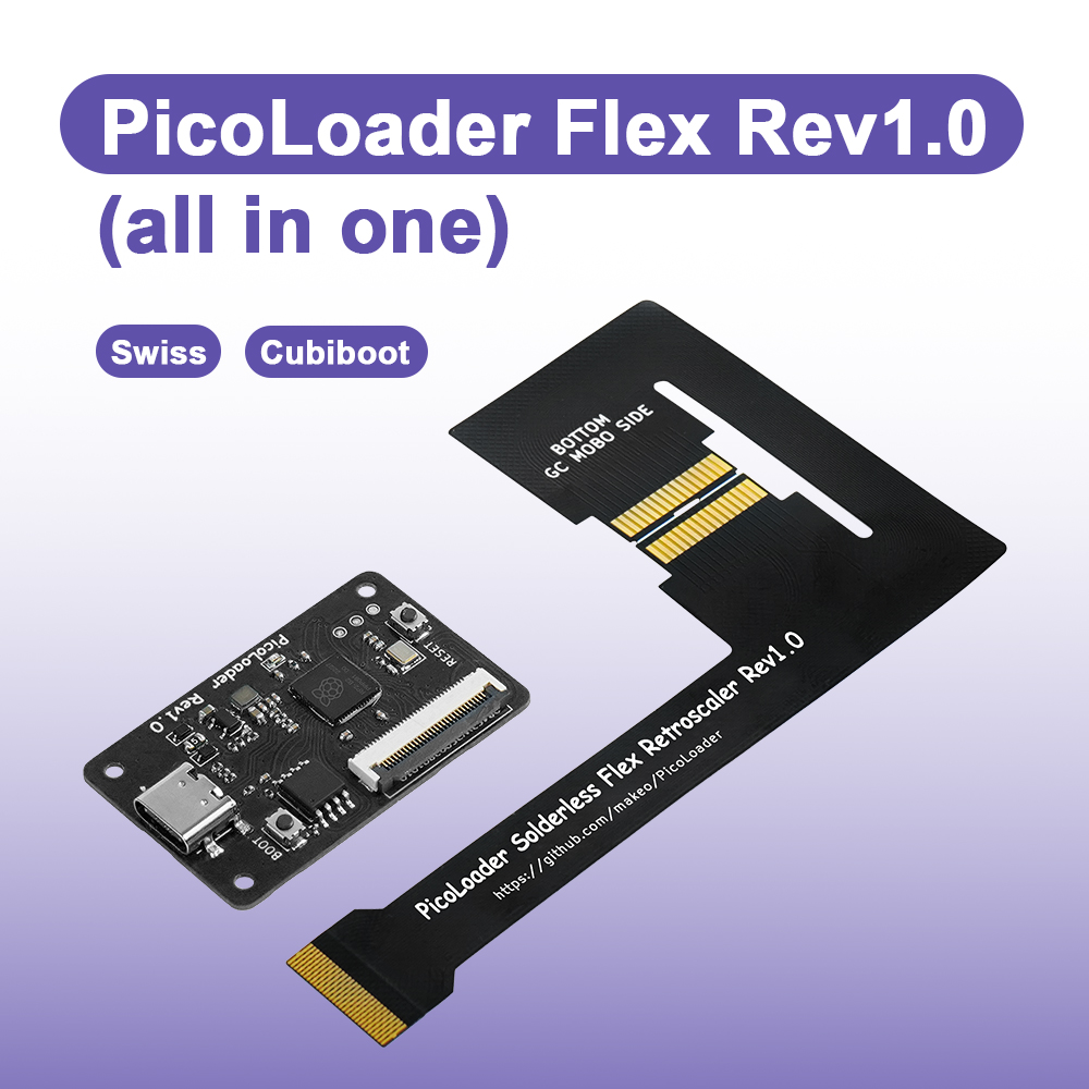 RetroScaler Black PicoLoader F - Gaming Console Nintendo 评论和价格